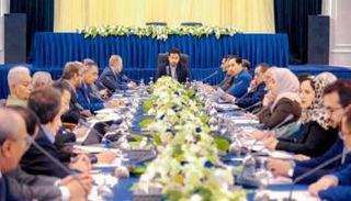 جانب من اجتماعات هيئة التشاور والمصالحة في اليمن