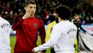 محمد صلاح وكريستيانو رونالدو