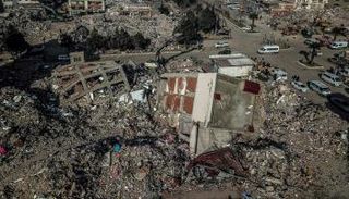 آثار زلزال السادس من فبراير في تركيا