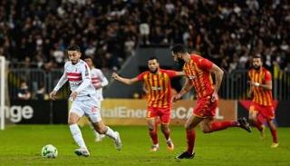 جانب من مباراة الزمالك والترجي