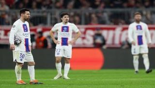 ليونيل ميسي من مباراة باريس وبايرن ميونخ