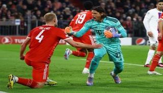 سومر ودي ليخت من مباراة بايرن وباريس