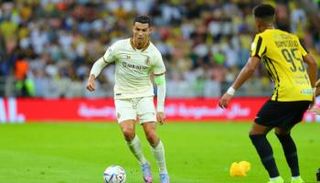 رونالدو مباراة الاتحاد والنصر