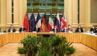 جانب من مفاوضات سابقة بشأن الملف النووي الإيراني