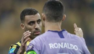 عبدالرزاق حمدالله وكريستيانو رونالدو