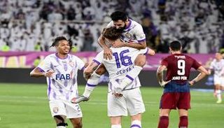 من فوز العين على الوحدة في الدوري الإماراتي