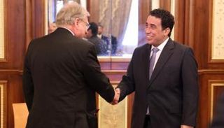 محمد المنفي وريتشارد نورلاند