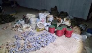 كميات مضبوطة من المواد المتفجرة