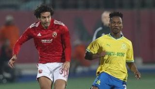 من مباراة الأهلي وصن داونز في دوري أبطال أفريقيا - أرشيفية