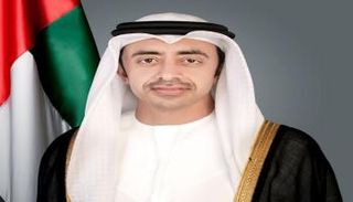 الشيخ عبدالله بن زايد آل نهيان، وزير الخارجية والتعاون الدولي بدولة الإمارات