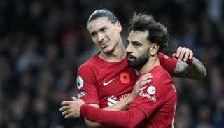 محمد صلاح وداروين نونيز في ليفربول