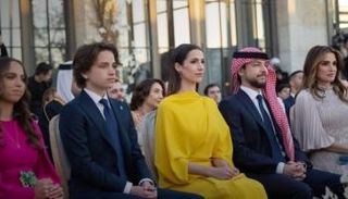 من حفل زفاف كريمة ملك الأردن