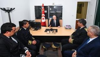 قيس سعيد خلال زيارة لمحافظة جندوبة