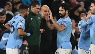 لحظة دخول محرز أمام لايبزيج