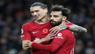 محمد صلاح وداروين نونيز في ليفربول