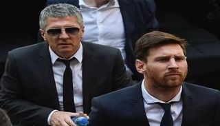 ليونيل ميسي ووالده خورخي 