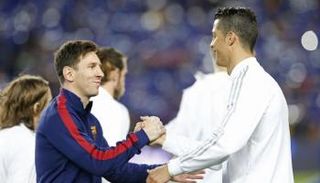 كريستيانو رونالدو وليونيل ميسي 