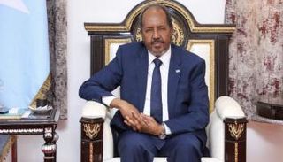 الرئيس الصومالي حسن شيخ محمود