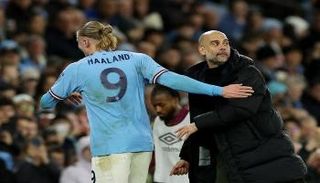 جوارديولا وهالاند 