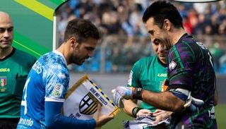 سيسك فابريجاس وجيانلويجي بوفون