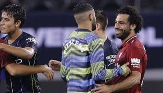 محمد صلاح ورياض محرز نجما ليفربول ومانشستر سيتي