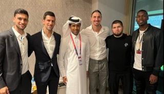 زلاتان إبراهيموفيتش في قطر