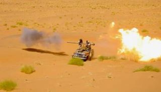 جانب من المواجهات بين العمالقة والحوثيين في مأرب - أرشيفية