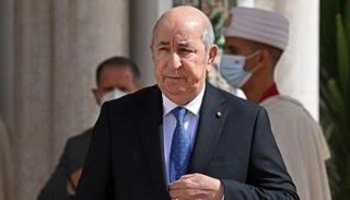 الرئيس الجزائري عبد المجيد تبون