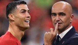 روبرتو مارتينيز وكريستيانو رونالدو - منتخب البرتغال