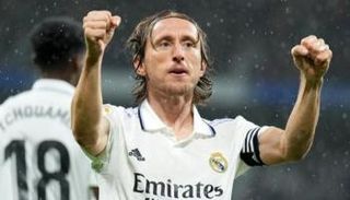 لوكا مودريتش لاعب وسط ريال مدريد