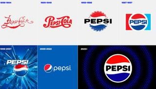 تطور شعار بيبسي 