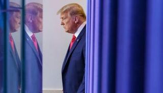 الرئيس الأمريكي السابق دونالد ترامب