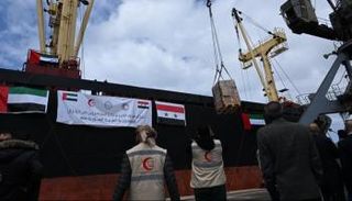 المساعدات الإماراتية إلى سوريا
