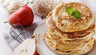 طبق يحوي كريب الشوفان