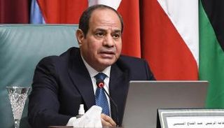 الرئيس المصري عبد الفتاح السيسي