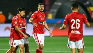 مباراة الأهلي ضد المحلة في الدوري المصري