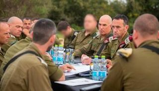 جانب من اجتماع الكابينت الإسرائيلي