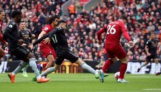 أهداف أرسنال وليفربول