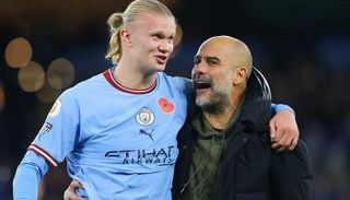 هالاند مع جوارديولا