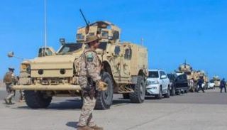 آليات للتحالف العربي في اليمن - أرشيفية