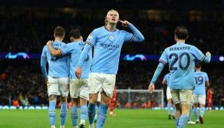 إيرلينغ هالاند مهاجم مانشستر سيتي