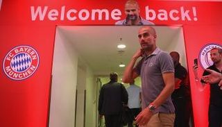 بيب غوارديولا في أليانز أرينا