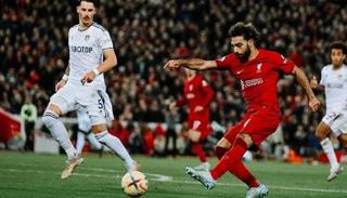 محمد صلاح نجم ليفربول ضد ليدز يونايتد