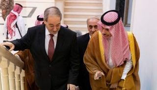 وزيرا الخارجية السعودي والسوري