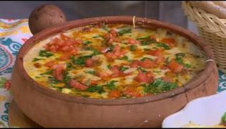 طاجن فول بالبسطرمة