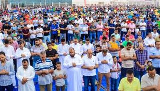 صلاة عيد الفطر- أرشيفية