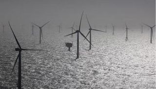 مزرعة رياح بحرية تابعة لشركة RWE في ألمانيا - رويترز