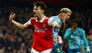 من مباراة أرسنال وساوثهامبتون