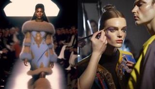 أول عرض أزياء بالذكاء الاصطناعي