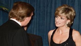 لقاء قديم يجمع ديانا وترامب